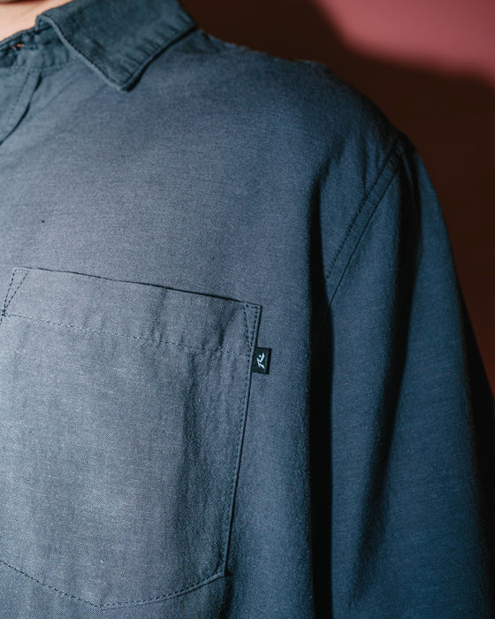 Overtone Short Sleeve Linen Shirt