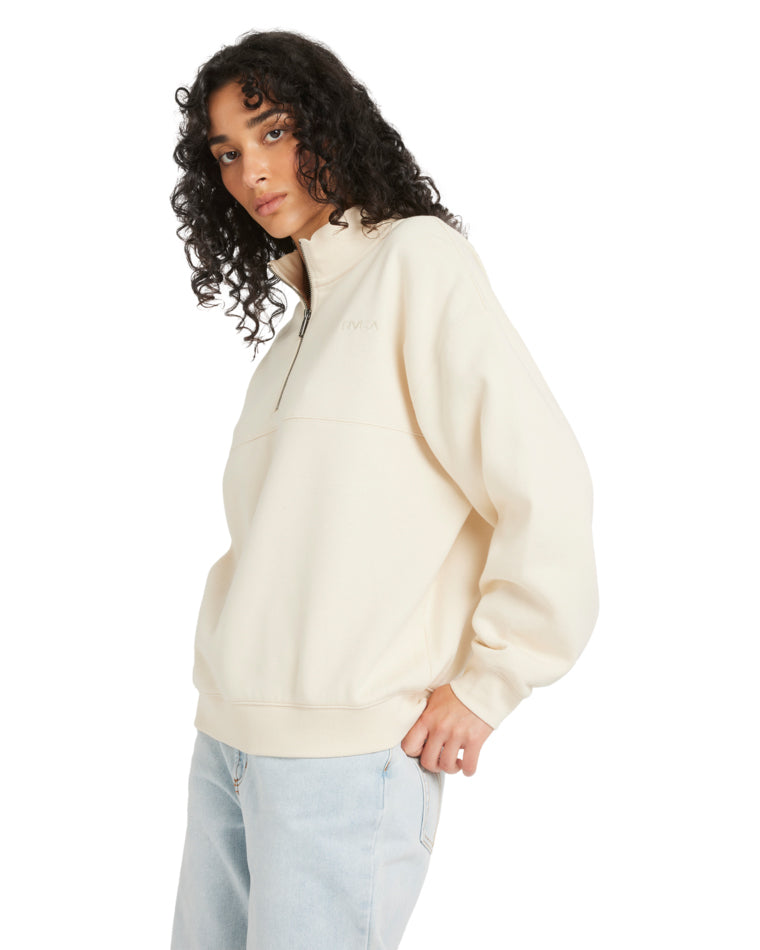 Rvca 1/4 Zip Fleece