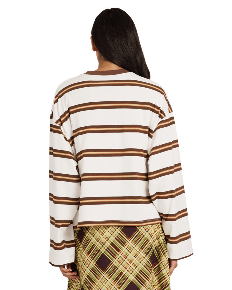 Berkley Long Sleeve Stripe Tee