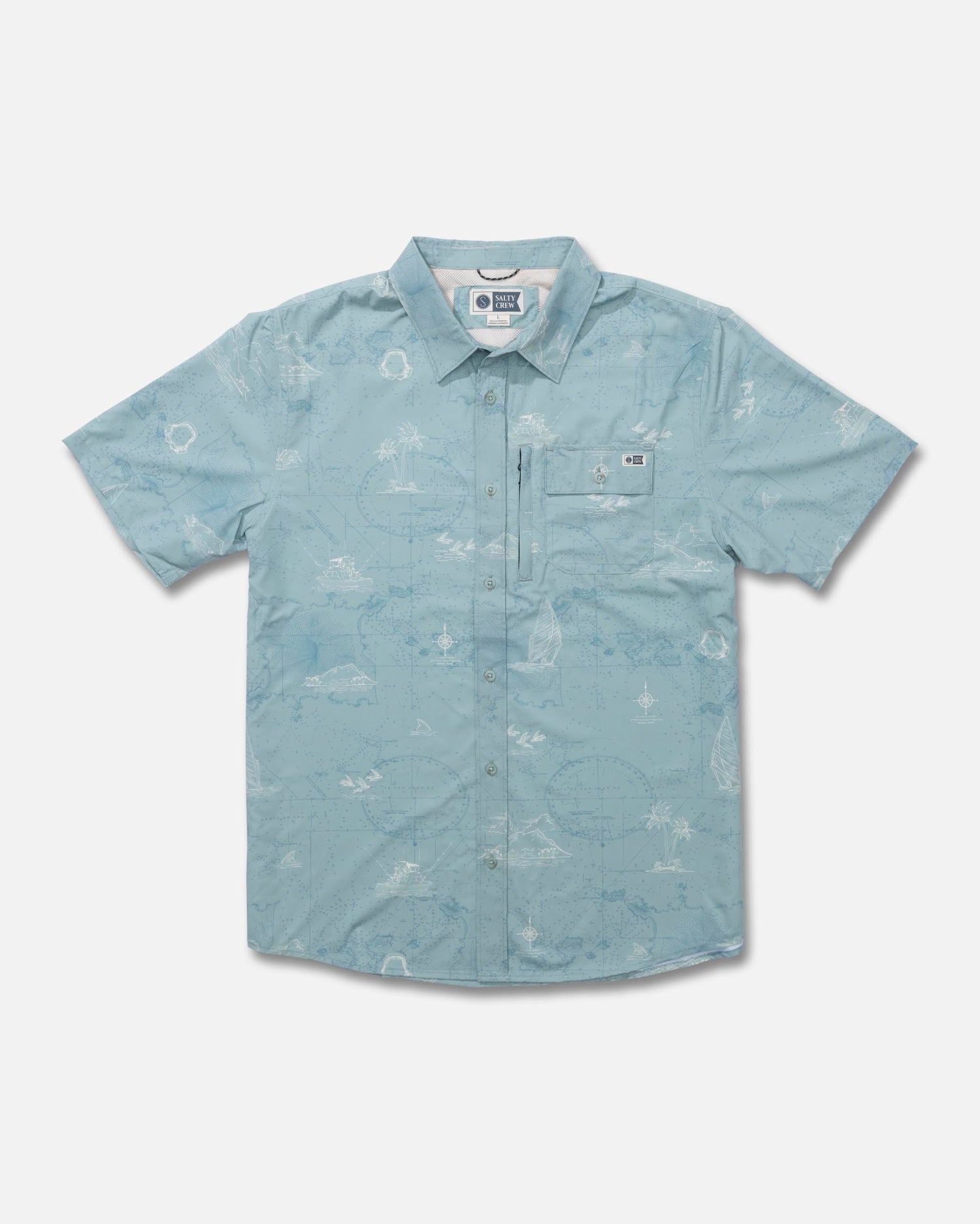 Flagship Uv Button Up Shirt