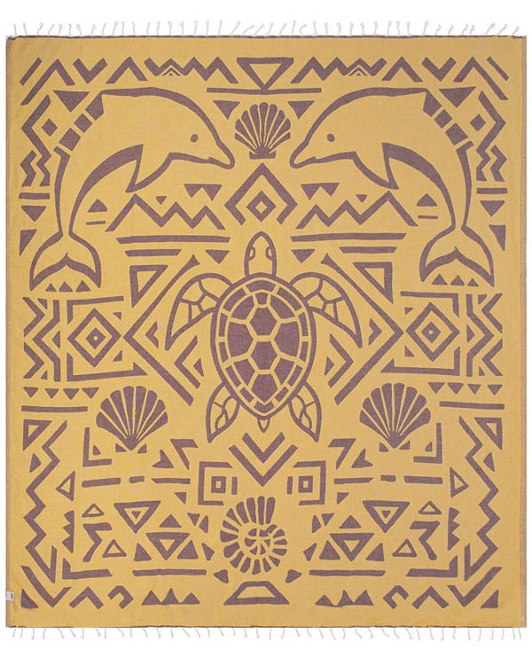 Ocean Maze - X-Large Towel