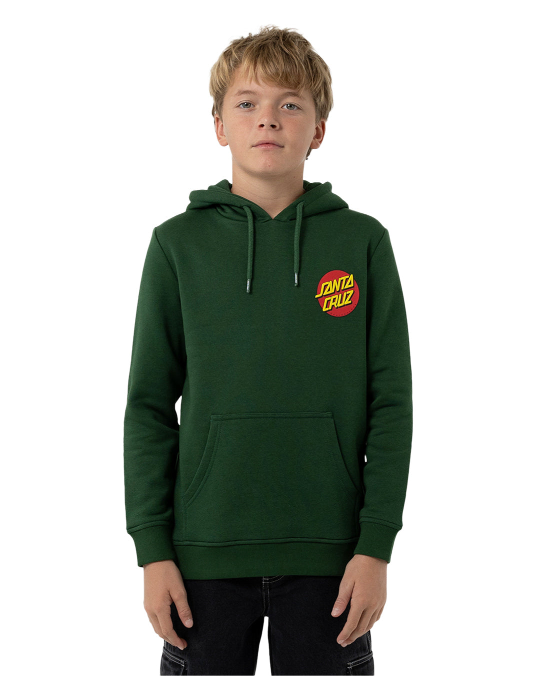 Boys Classic Dot Puff Chest Hoodie