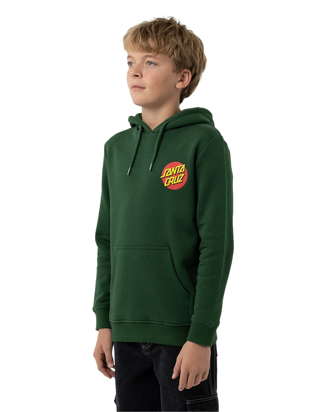 Boys Classic Dot Puff Chest Hoodie