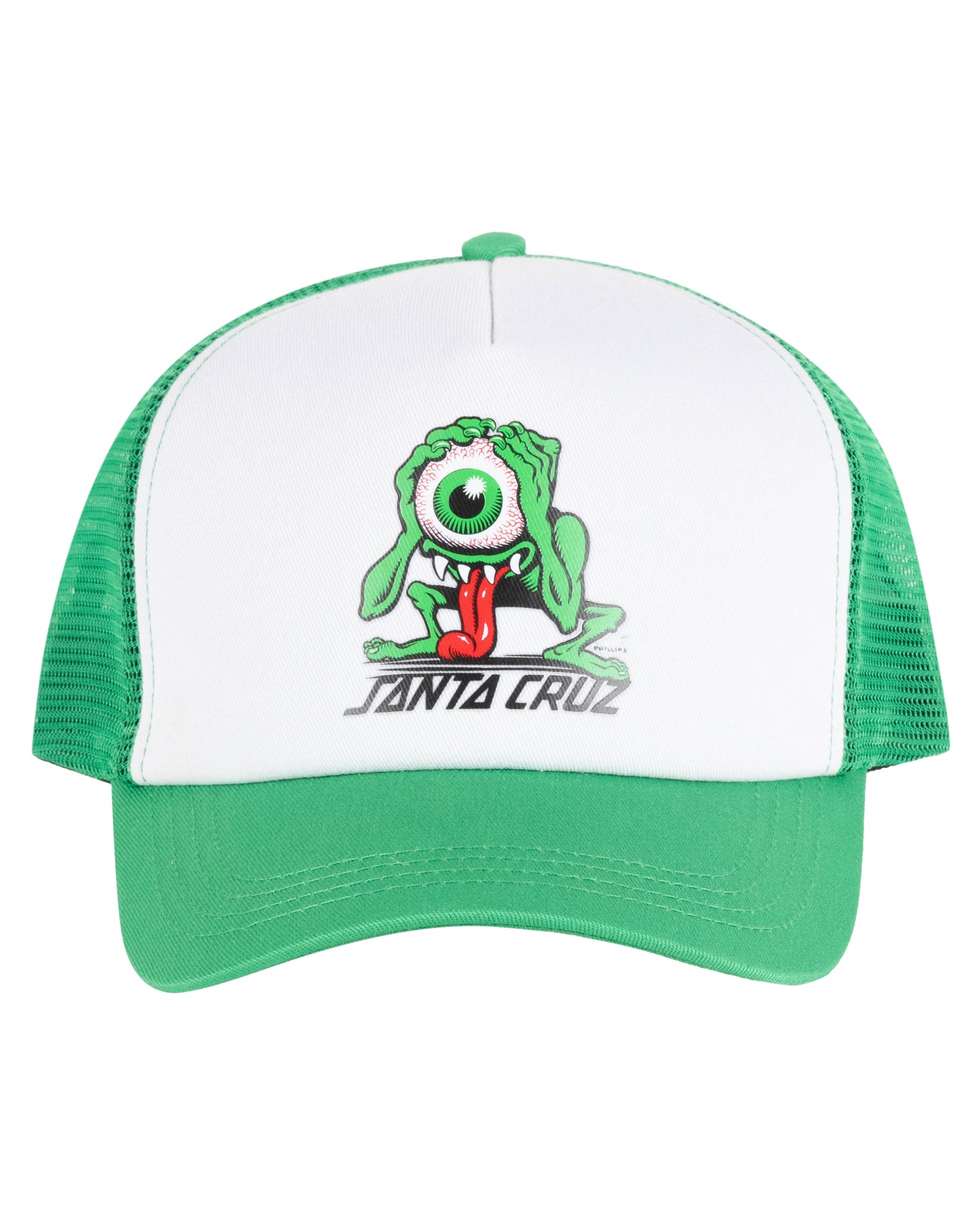 Boys Eyegore Strip Trucker Cap