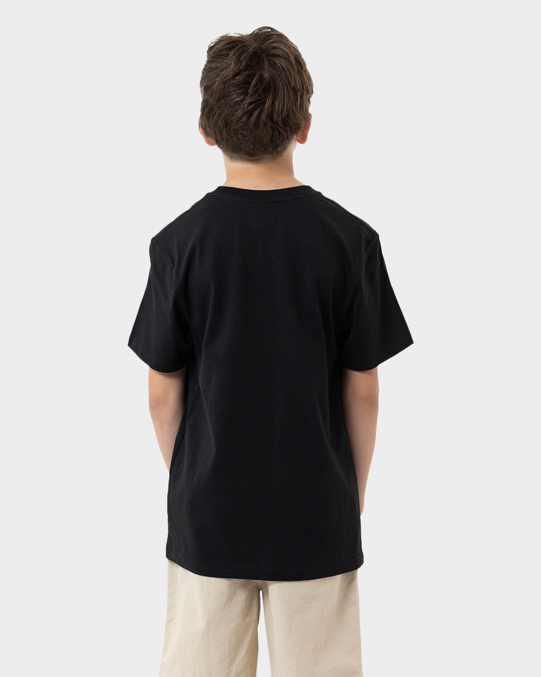 Boys Flame Ringed Dot Front Tee