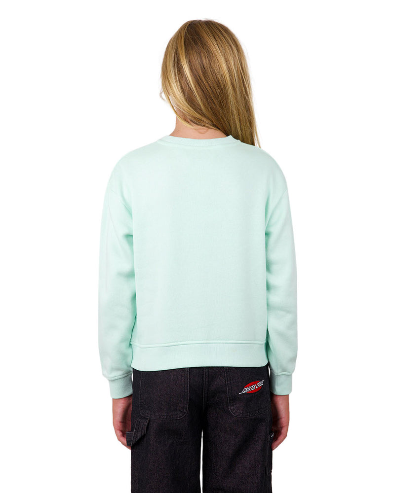 Girls Stack Strip Block Front Sweater