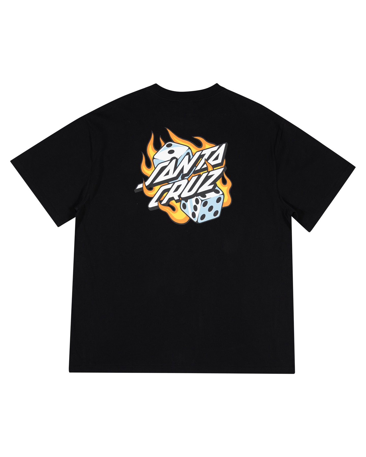 Flaming Dice Dot Flash Tee
