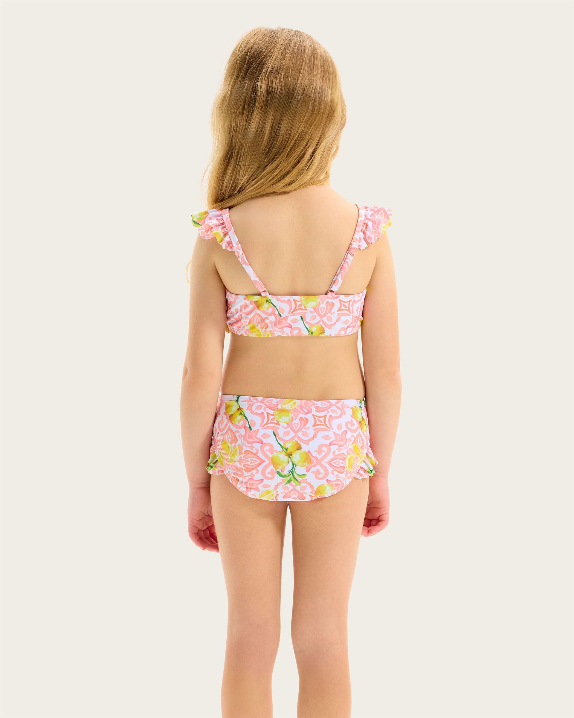 Tots Lemon Tile Bikini Set