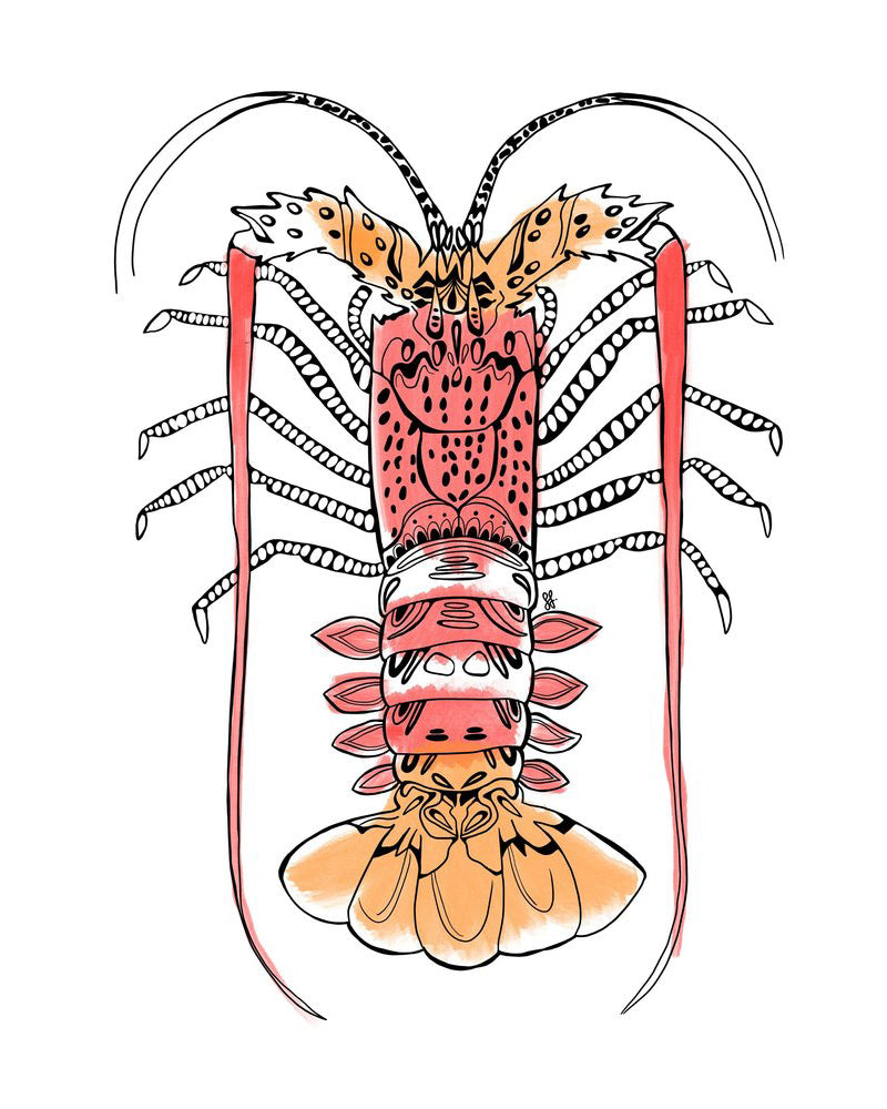 Crayfish Sticker