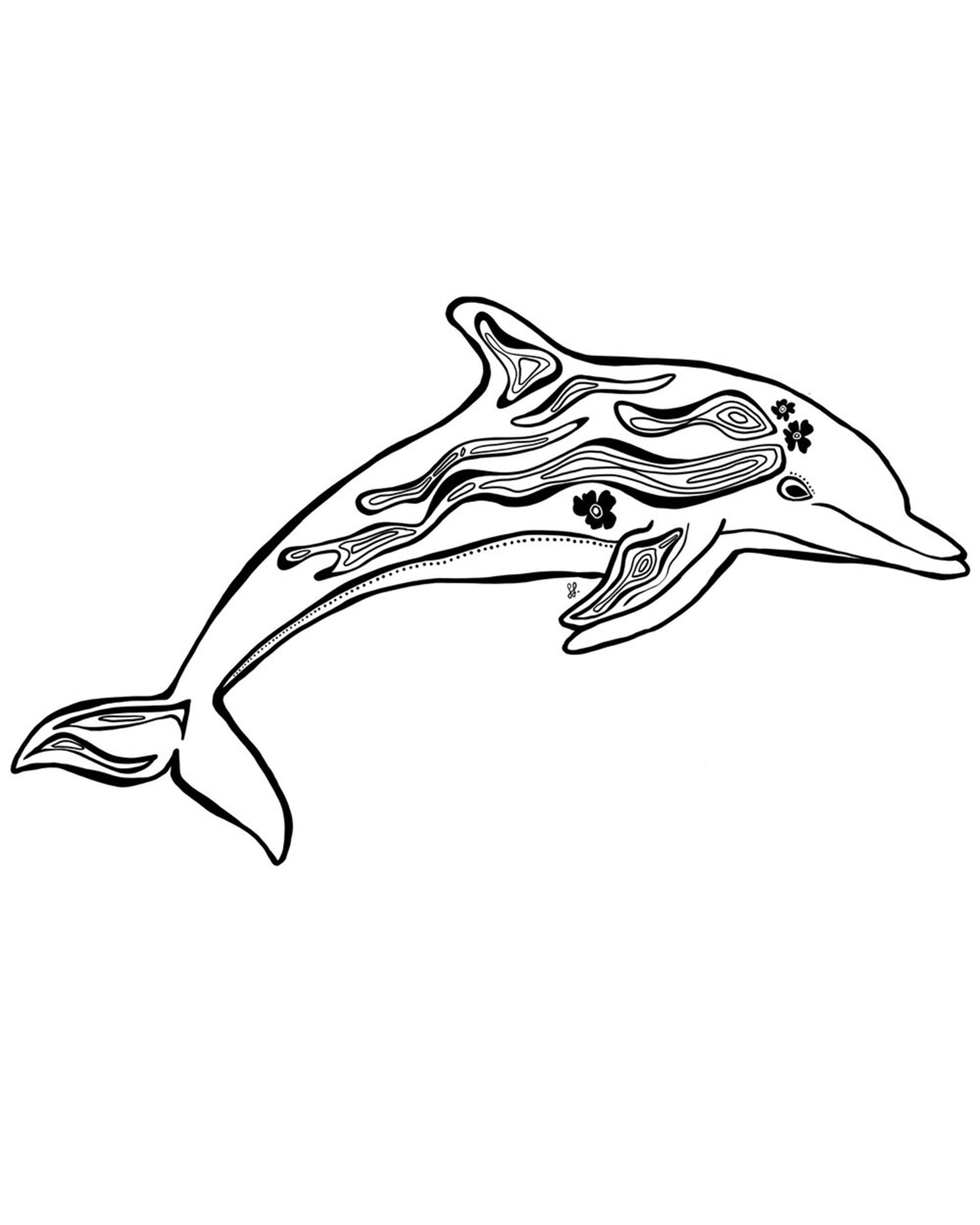 Dolphin Sticker