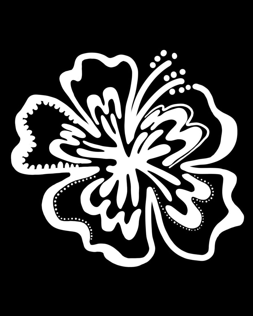 Hibiscus Sticker