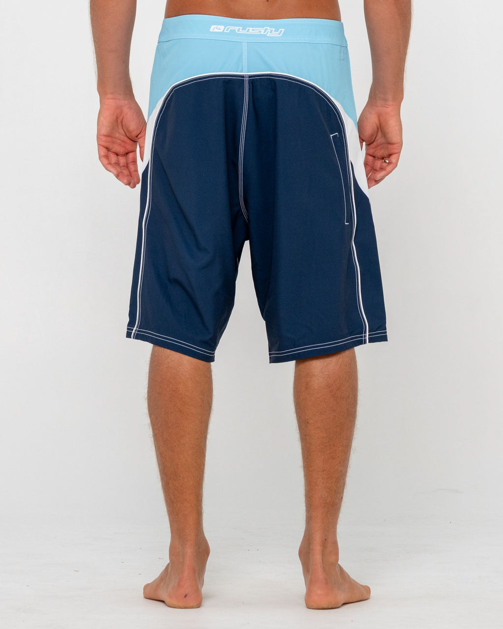 Straight Pipe Fixed Waist Boardshort
