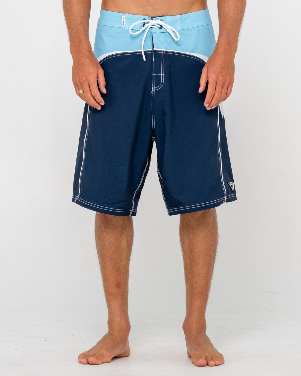 Straight Pipe Fixed Waist Boardshort