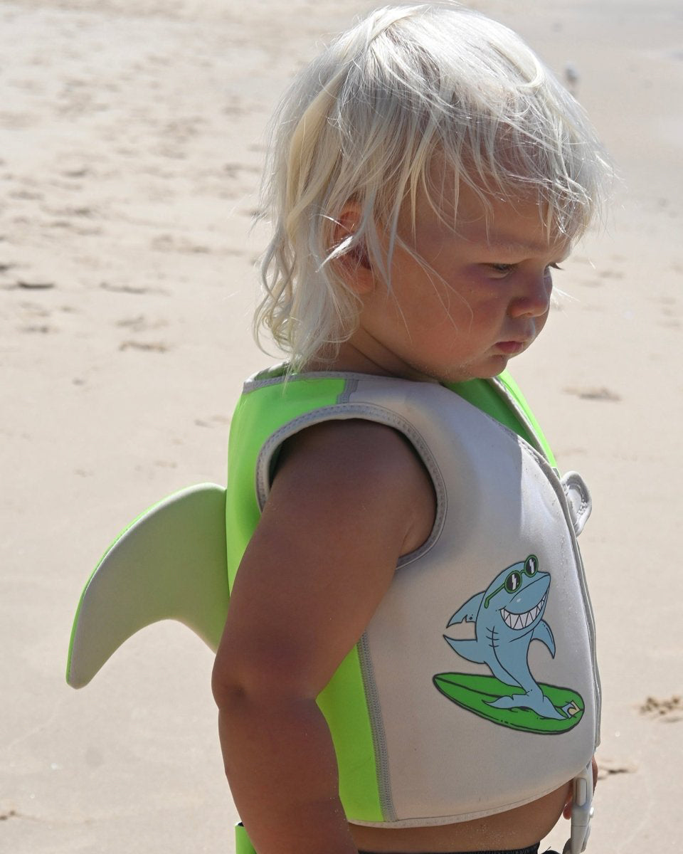 Shred Shark Kids Swim Vest 1-2