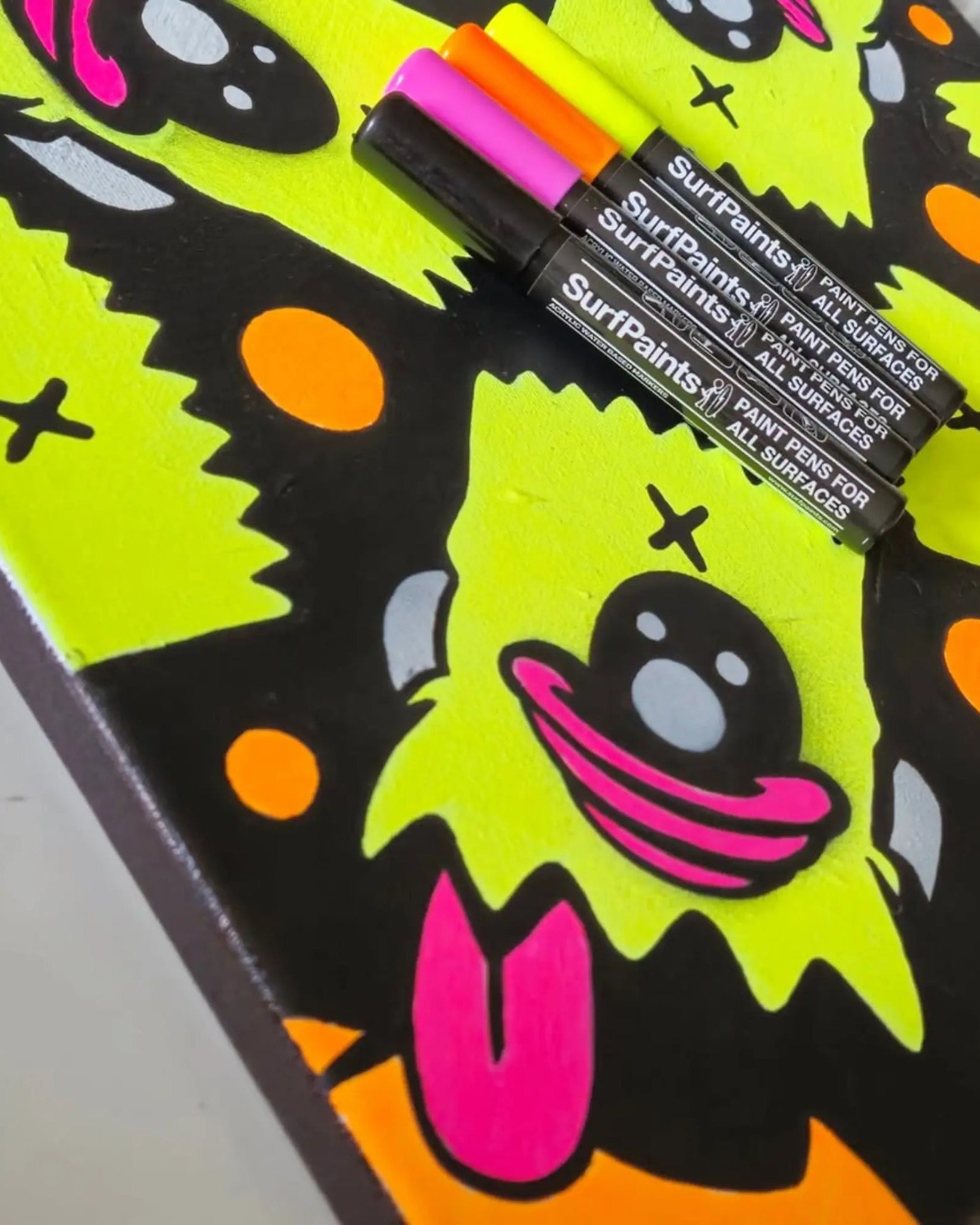 Fluro Paint Pens Set
