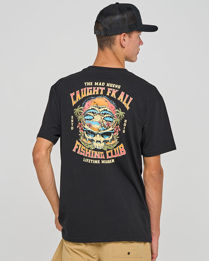 Caught Fk All Skull | Short Sleeve Tee