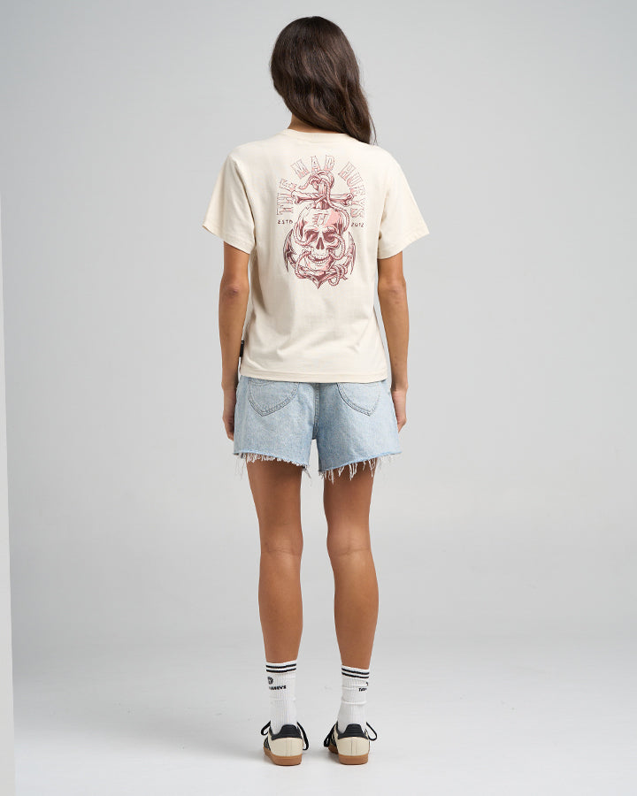 Rope Skull Anchor | Womens Short Sleeve Tee