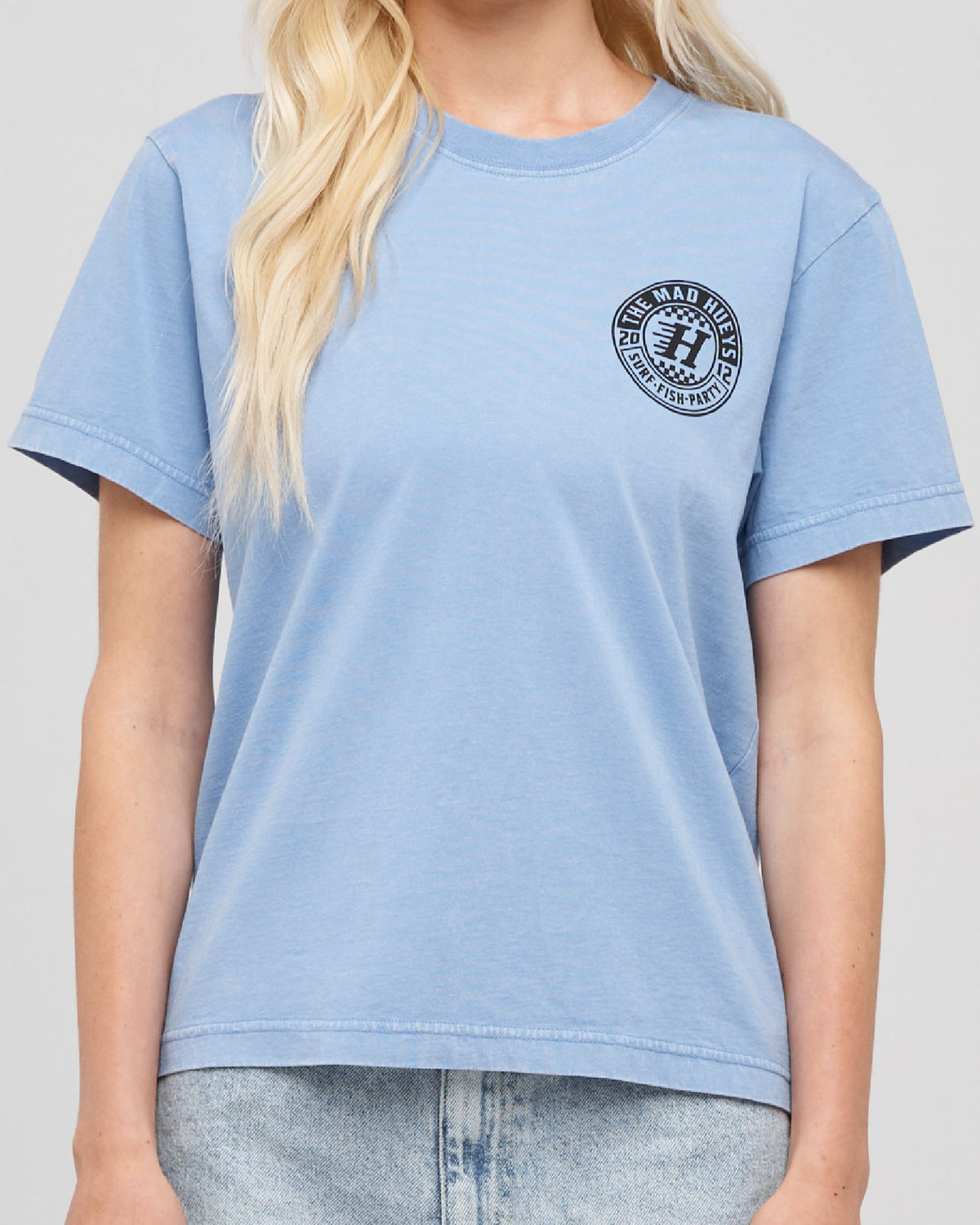 Checker Hueys | Womens Short Sleeve Tee