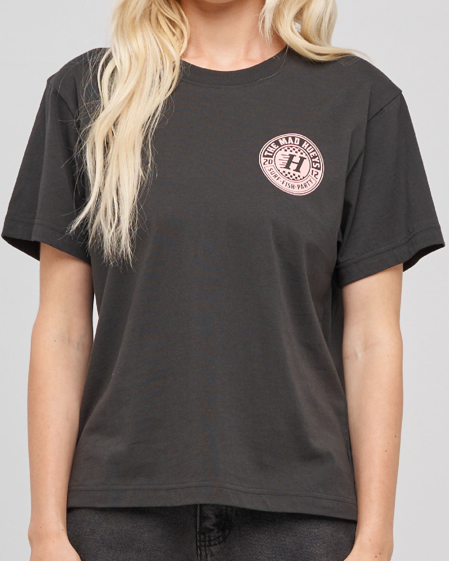 Checker Hueys | Womens Short Sleeve Tee