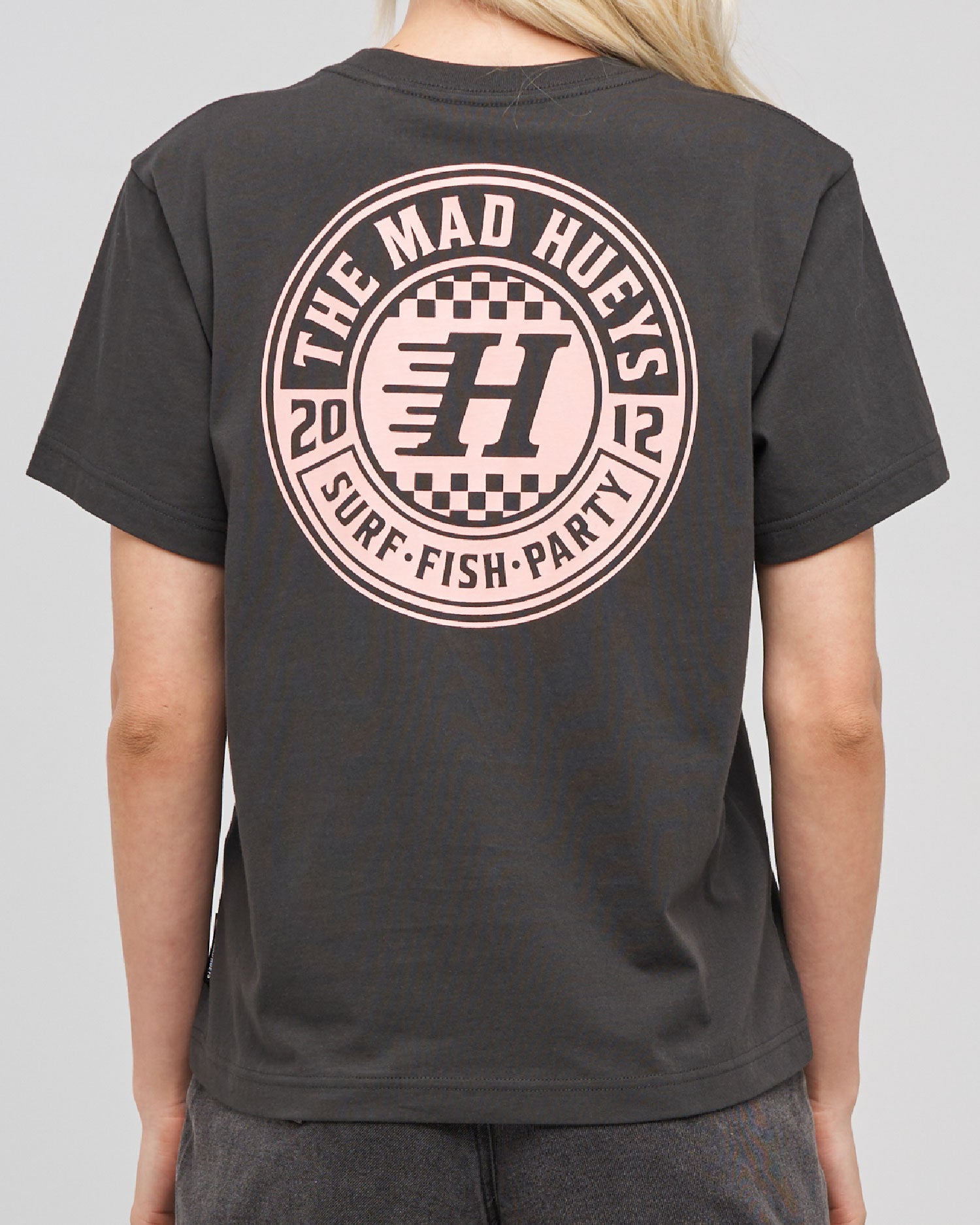 Checker Hueys | Womens Short Sleeve Tee