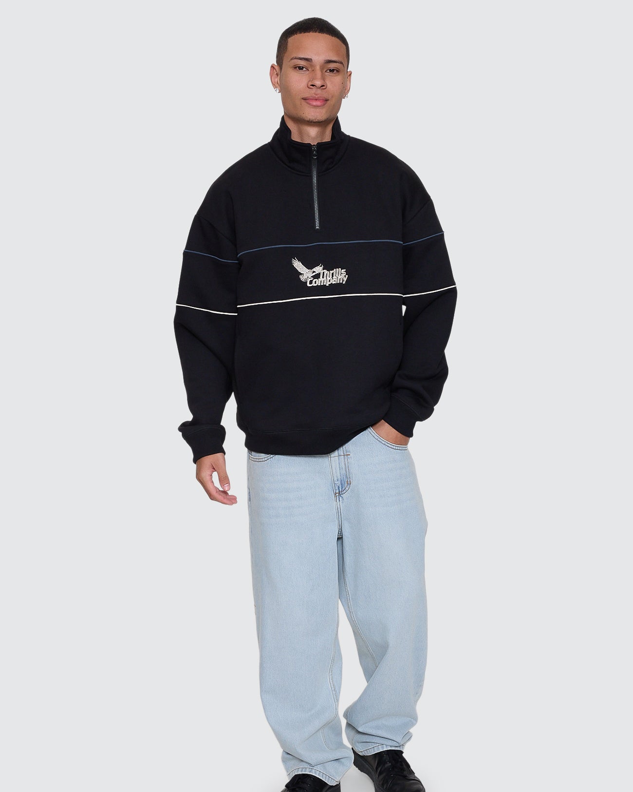 Between Chaos & Calm Quarter Zip Fleece