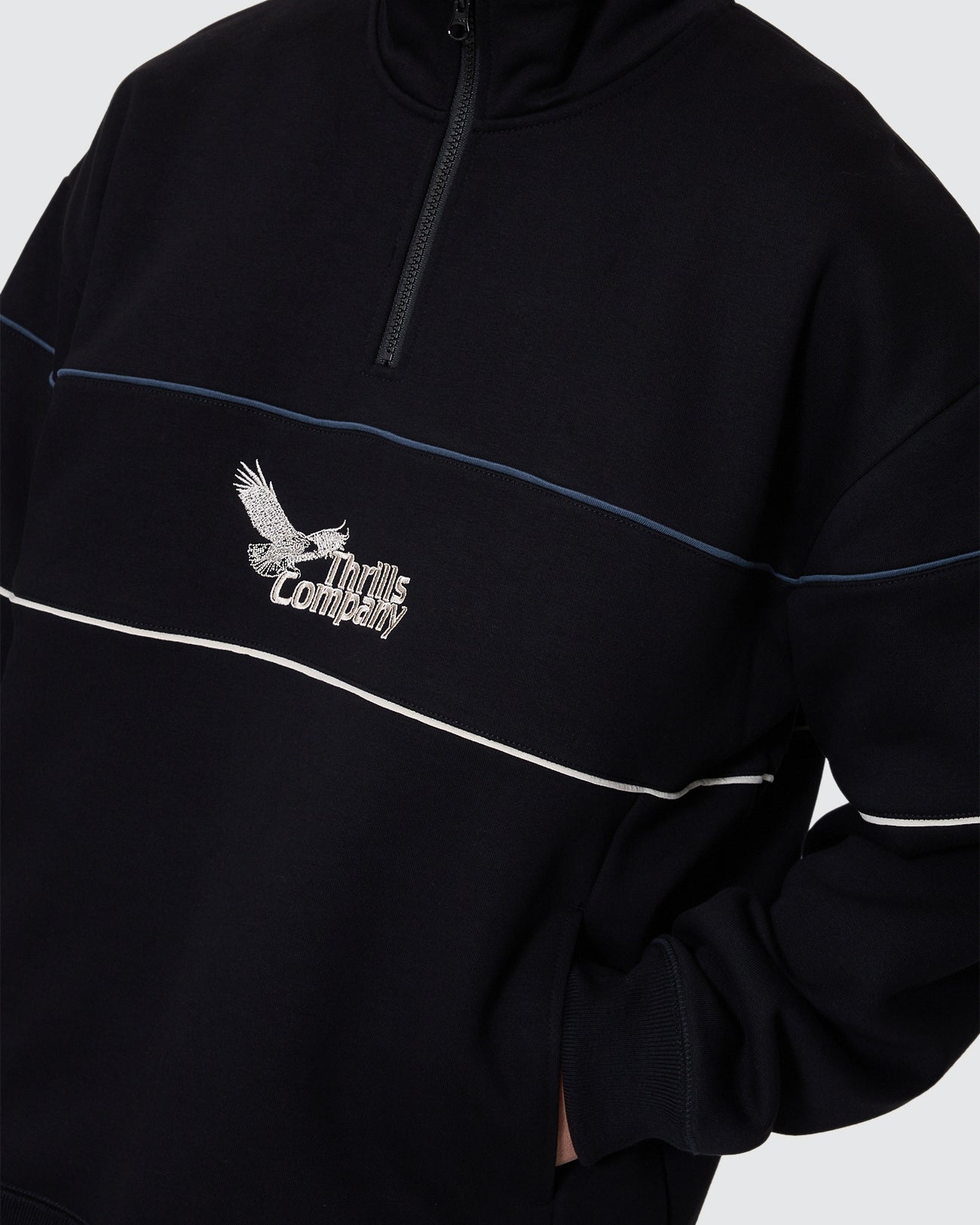Between Chaos & Calm Quarter Zip Fleece
