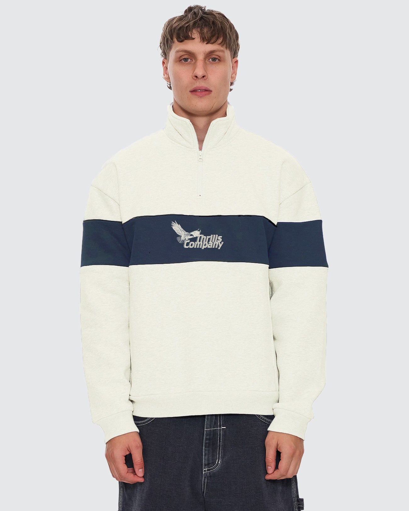 Between Chaos & Calm Quarter Zip Fleece