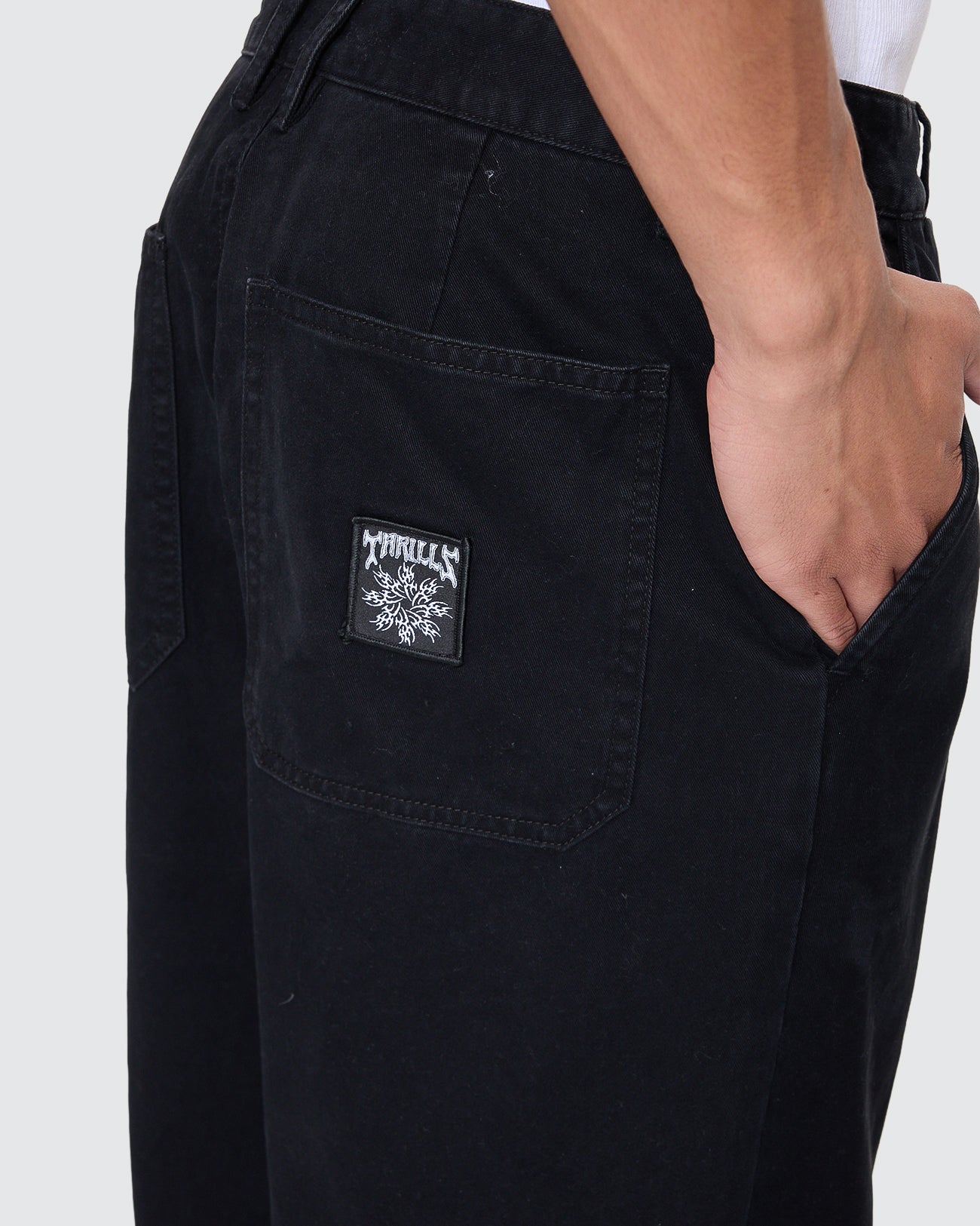 Stagger Big Slacker Cropped Pant