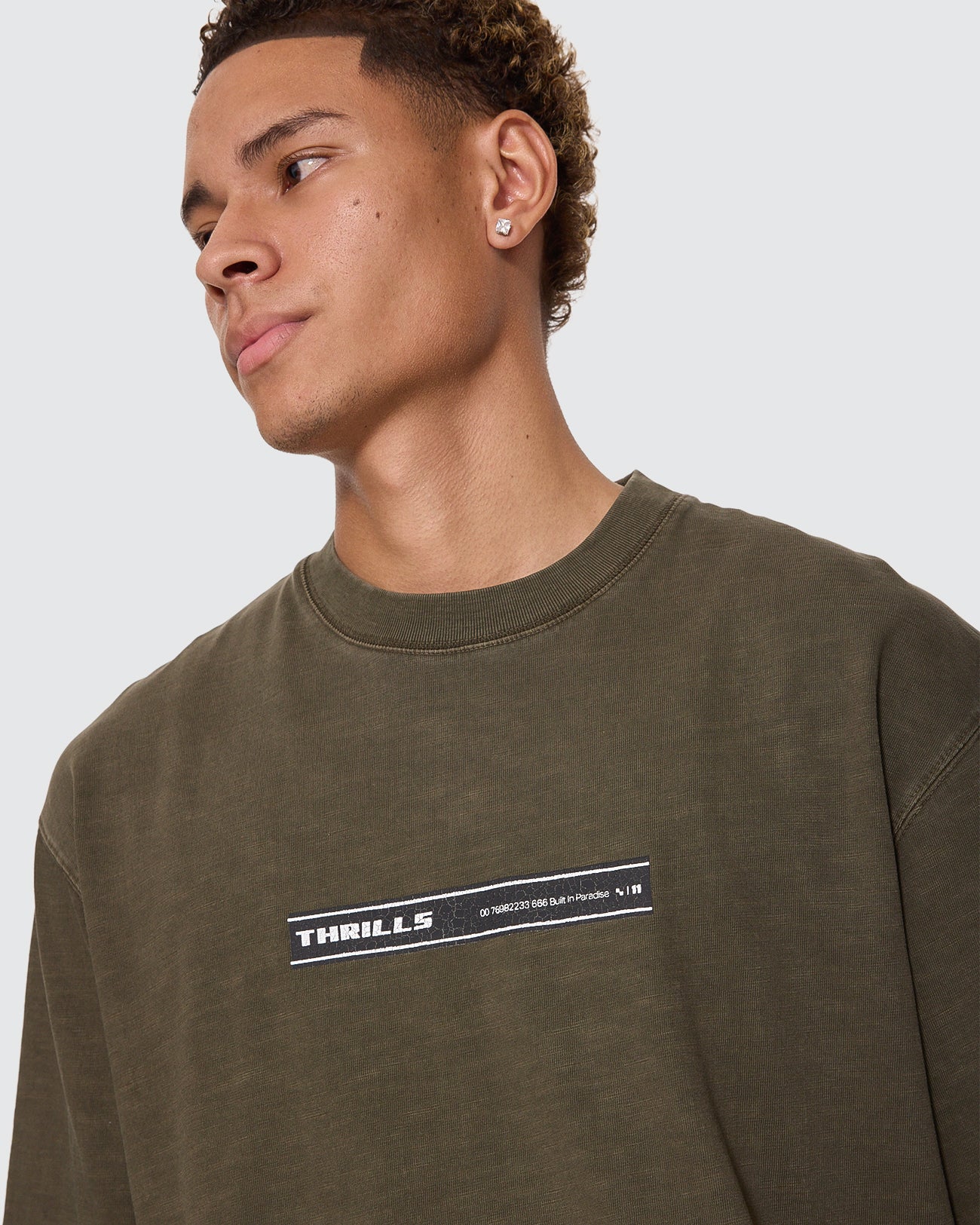 Paradise Built Oversize Box Crop Tee