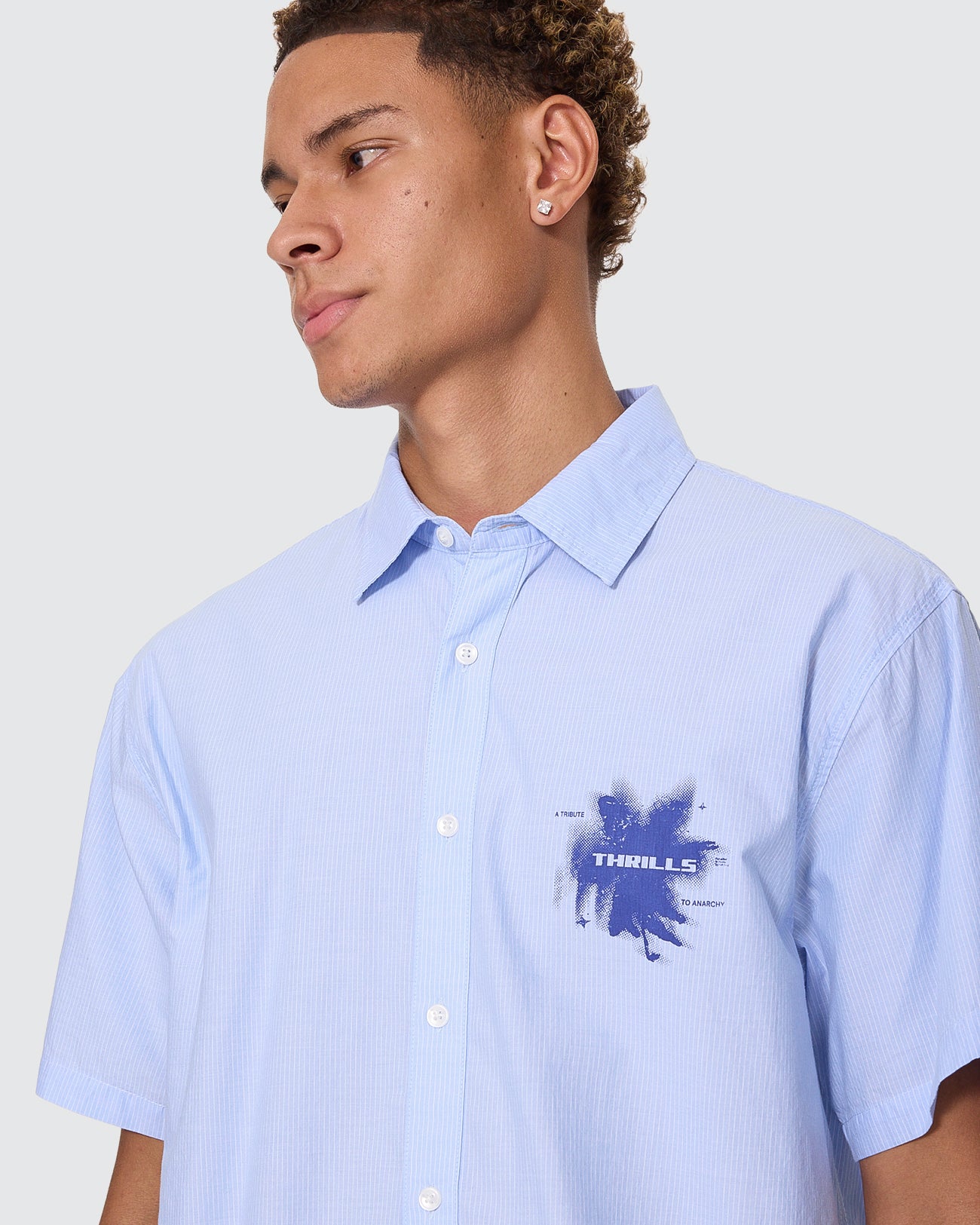 Found Paradise Cropped Short Sleeve Shirt