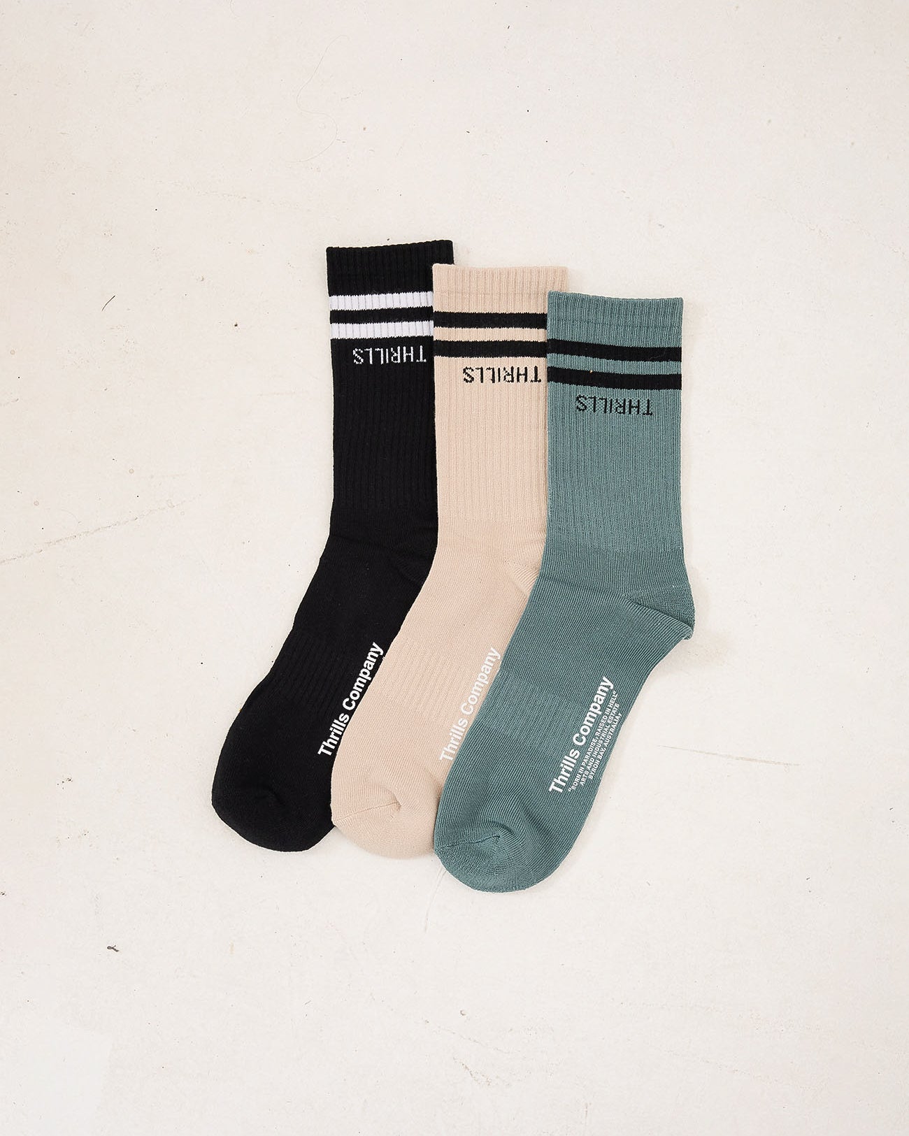 Minimal Thrills 3 Pack Sock
