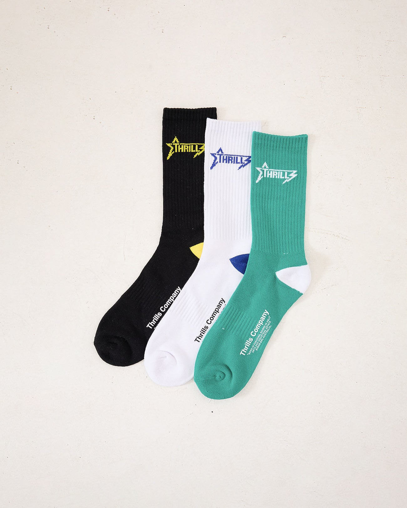 Heavy Static 3 Pack Sock