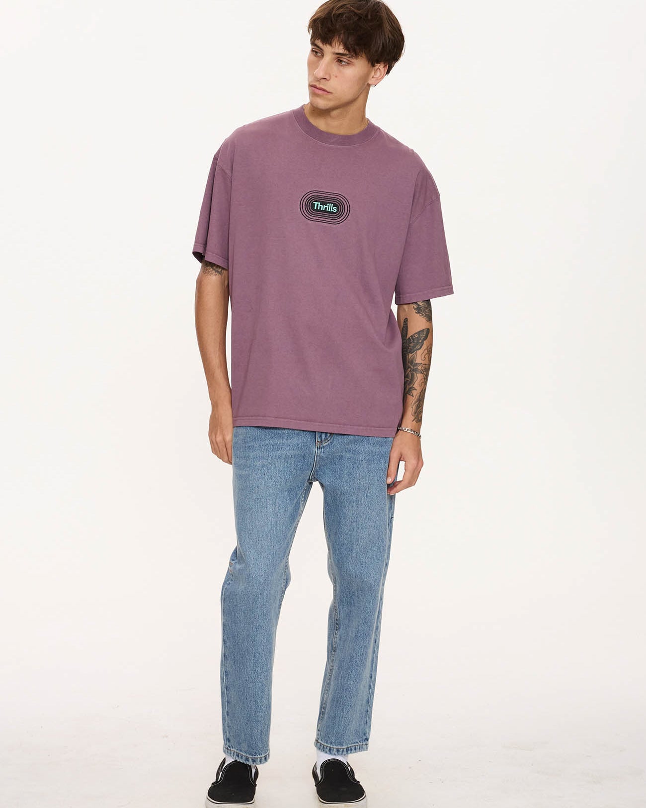 It's In The Cards Box Fit Oversize Tee