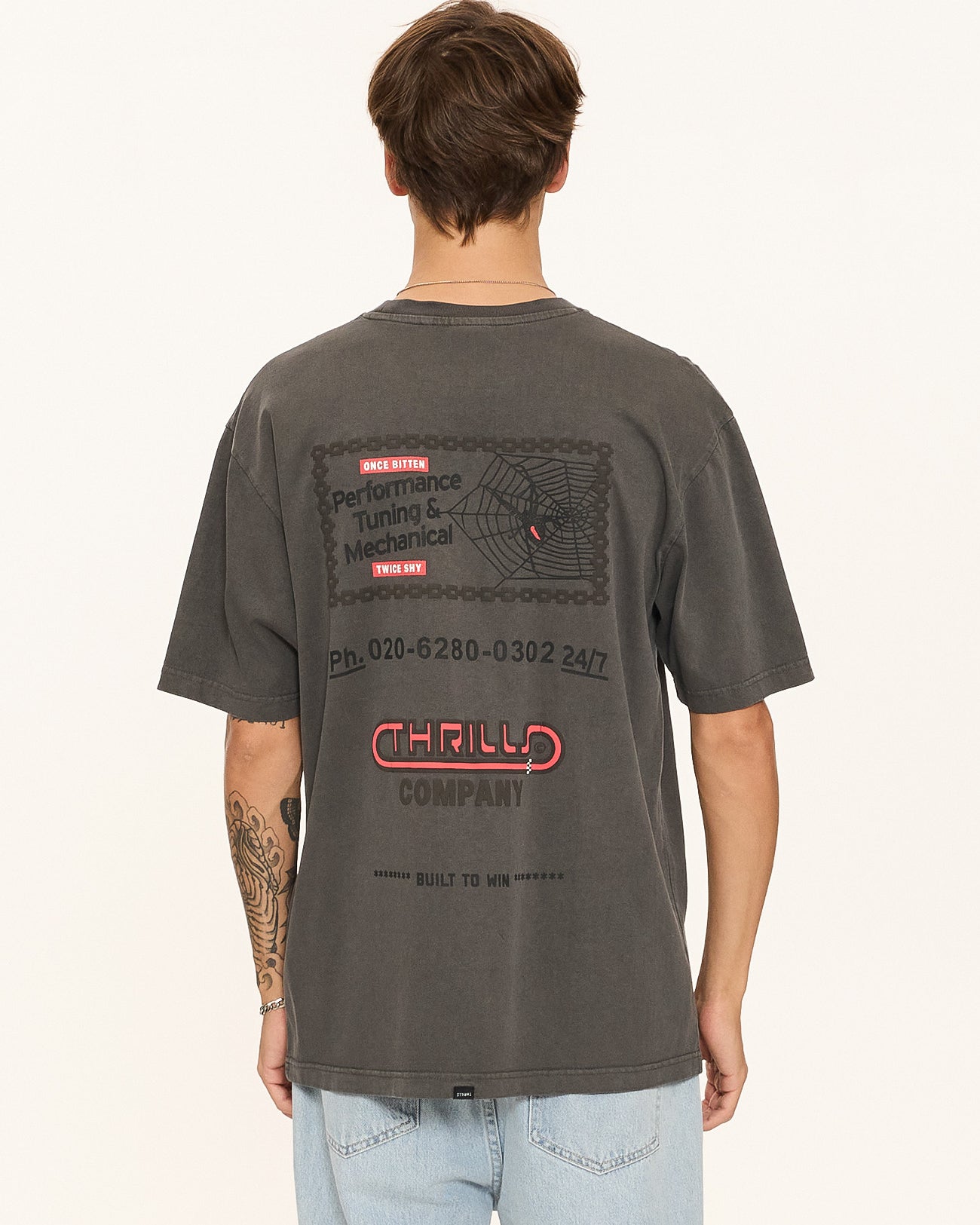 Once Bitten Twice Shy Oversize Fit Tee