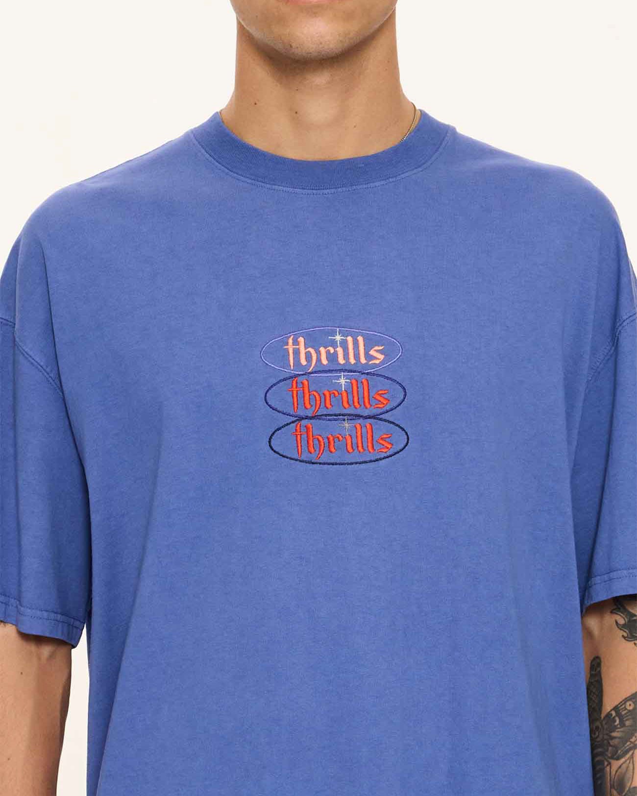 Crystal Clear Box Fit Oversize Tee