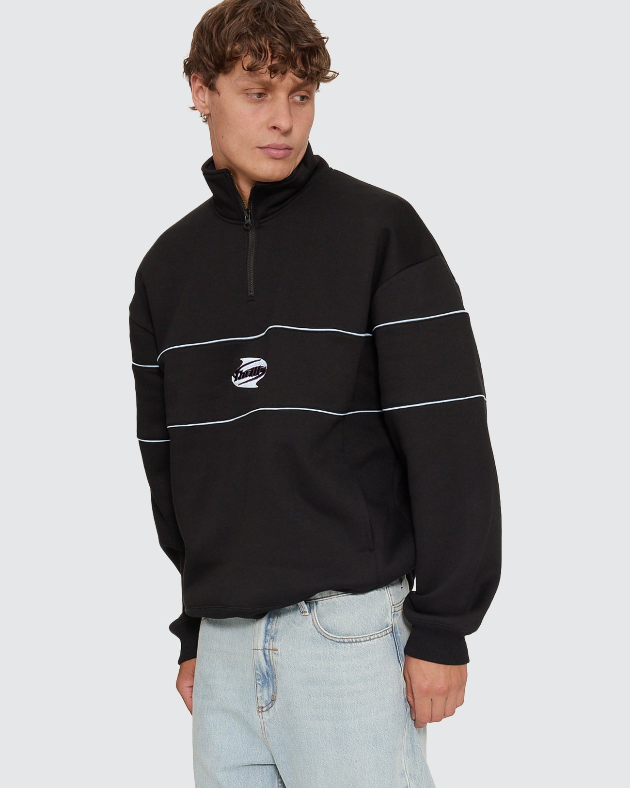Split Decisions Quarter Zip Fleece