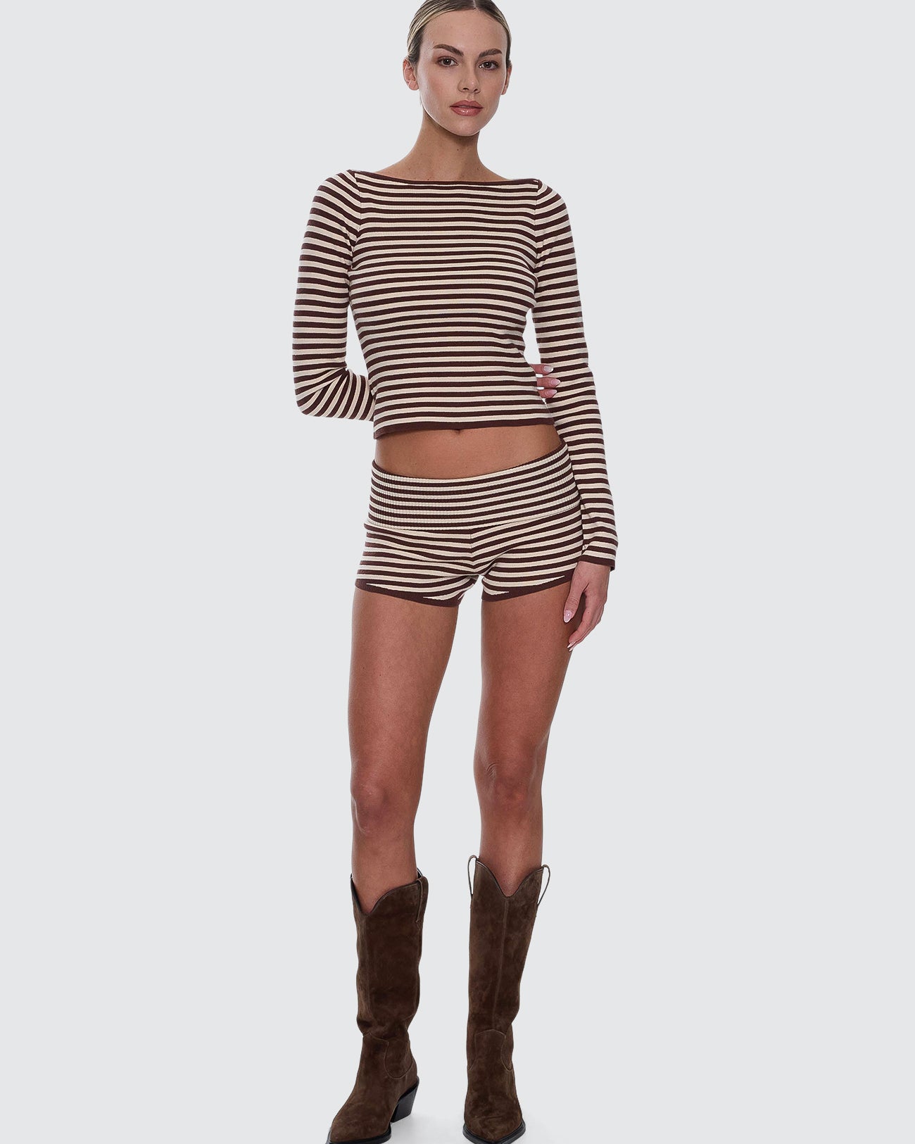 Walker Knit Long Sleeve Top
