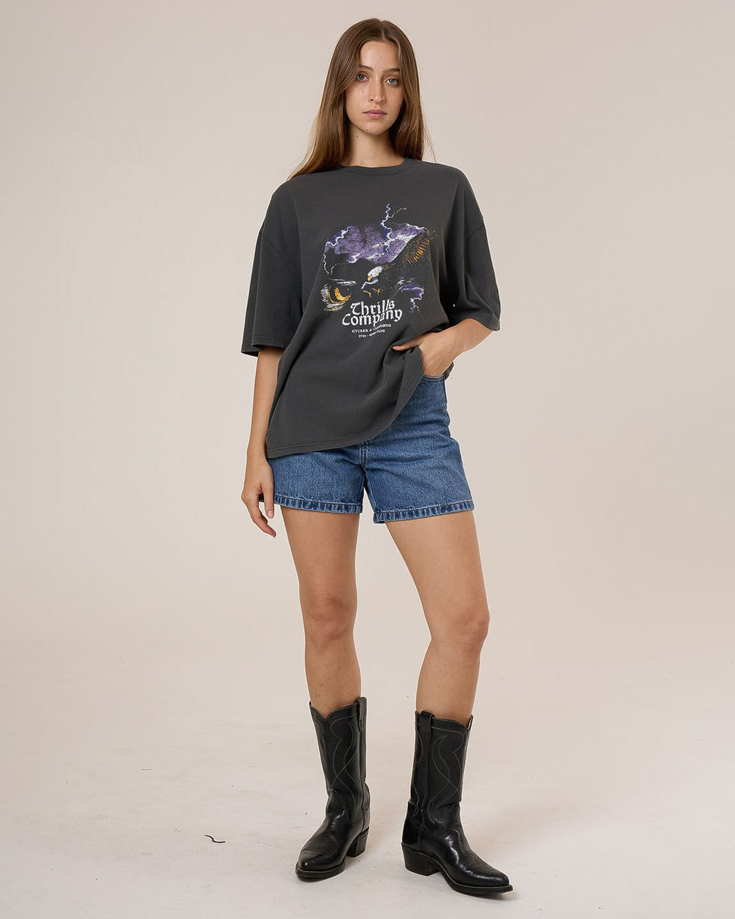 Flight Risk Oversized Tee