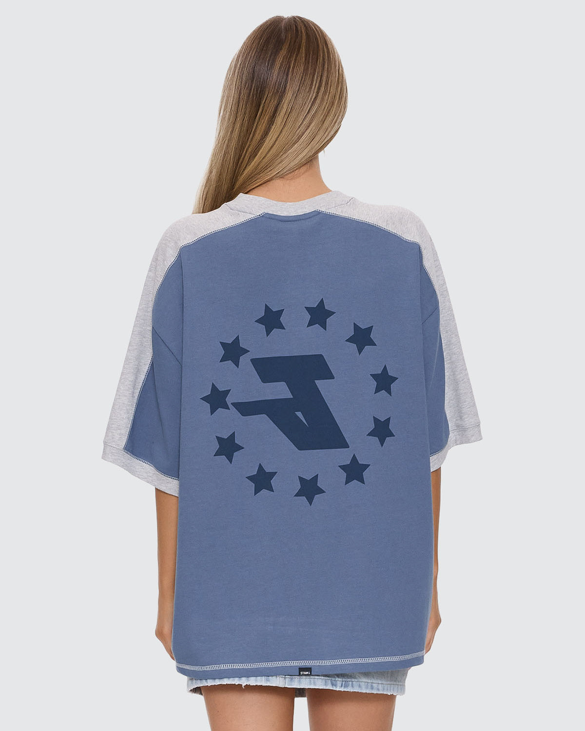 Hot Shot Panelled Oversized Tee