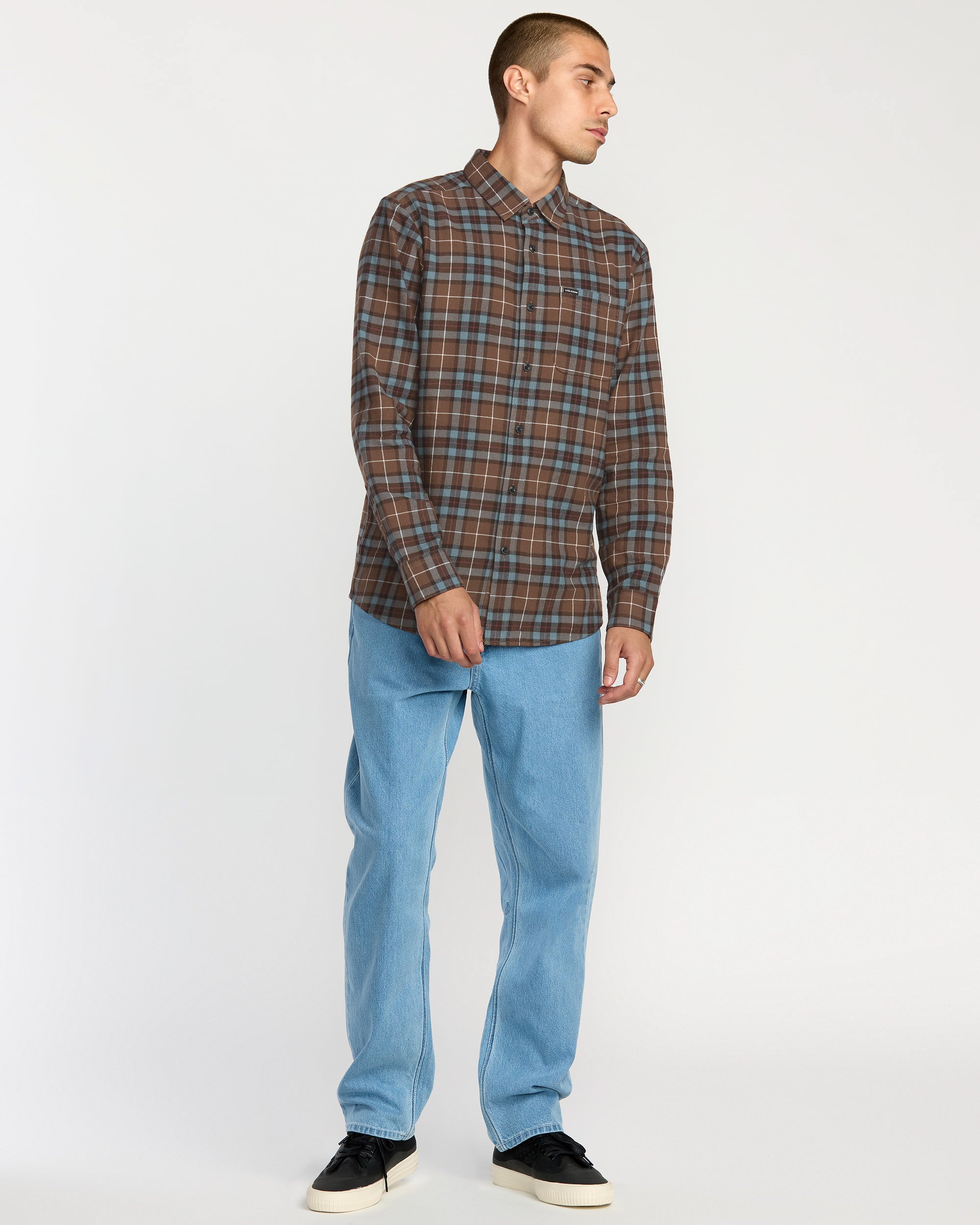 Caden Plaid Long Sleeve Shirt