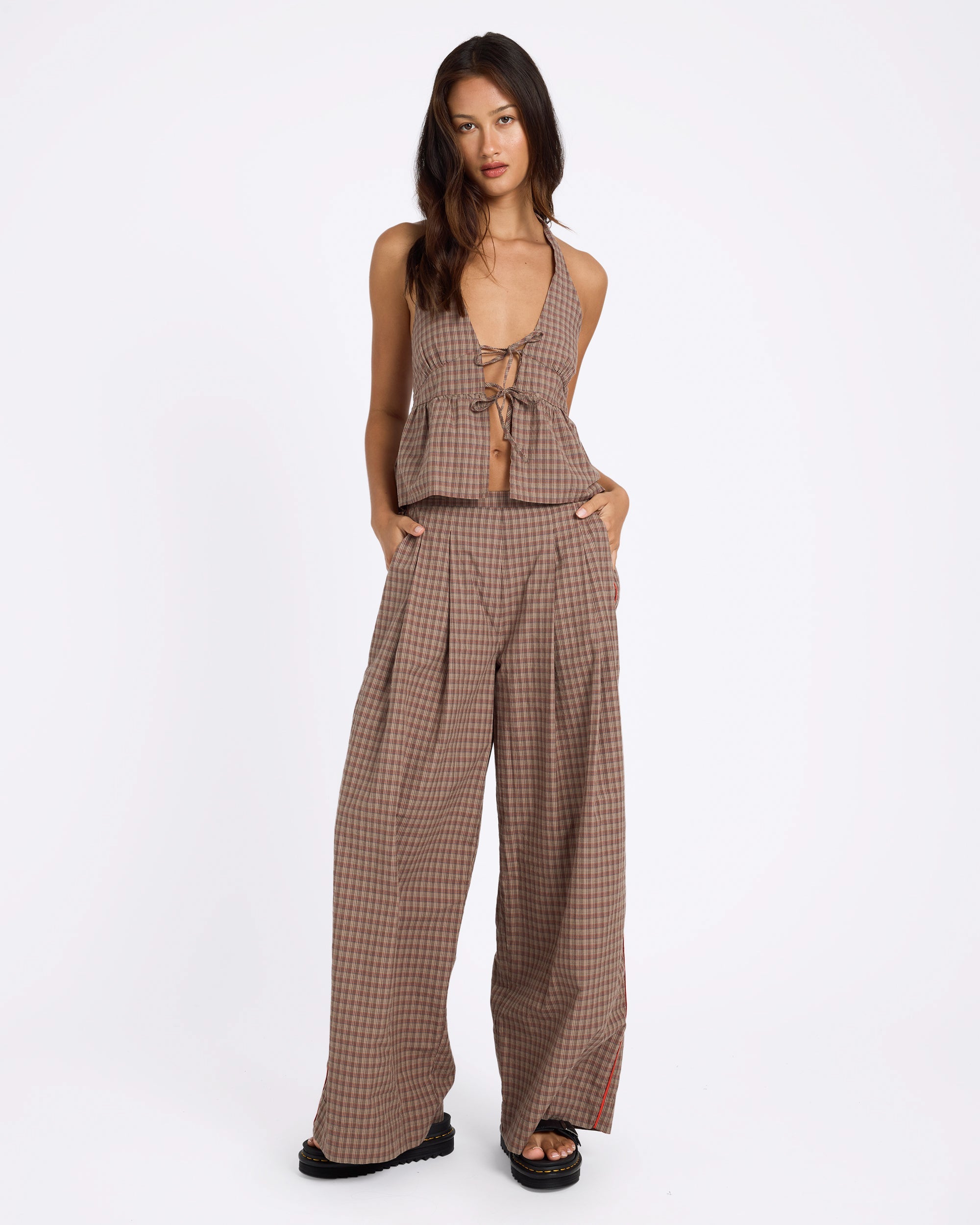 Checker Pant