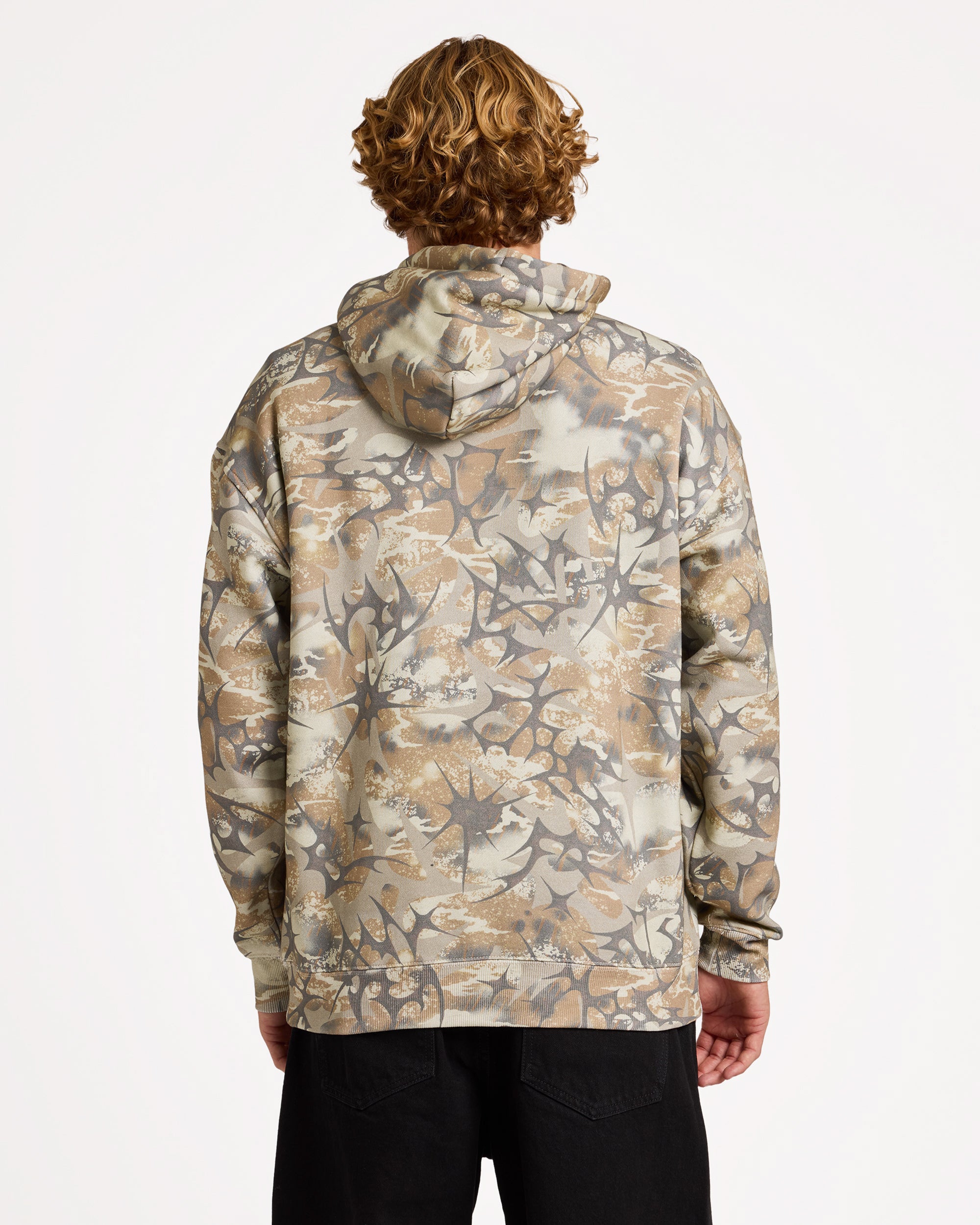 Psych Camo Pullover Hood