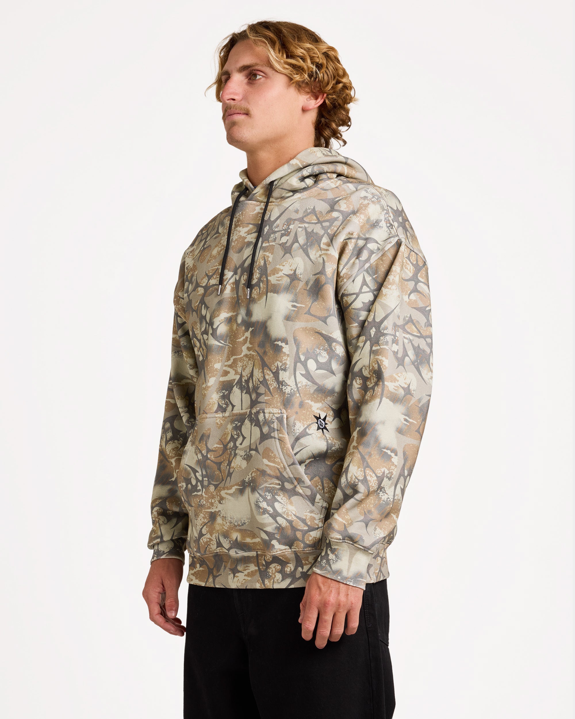 Psych Camo Pullover Hood
