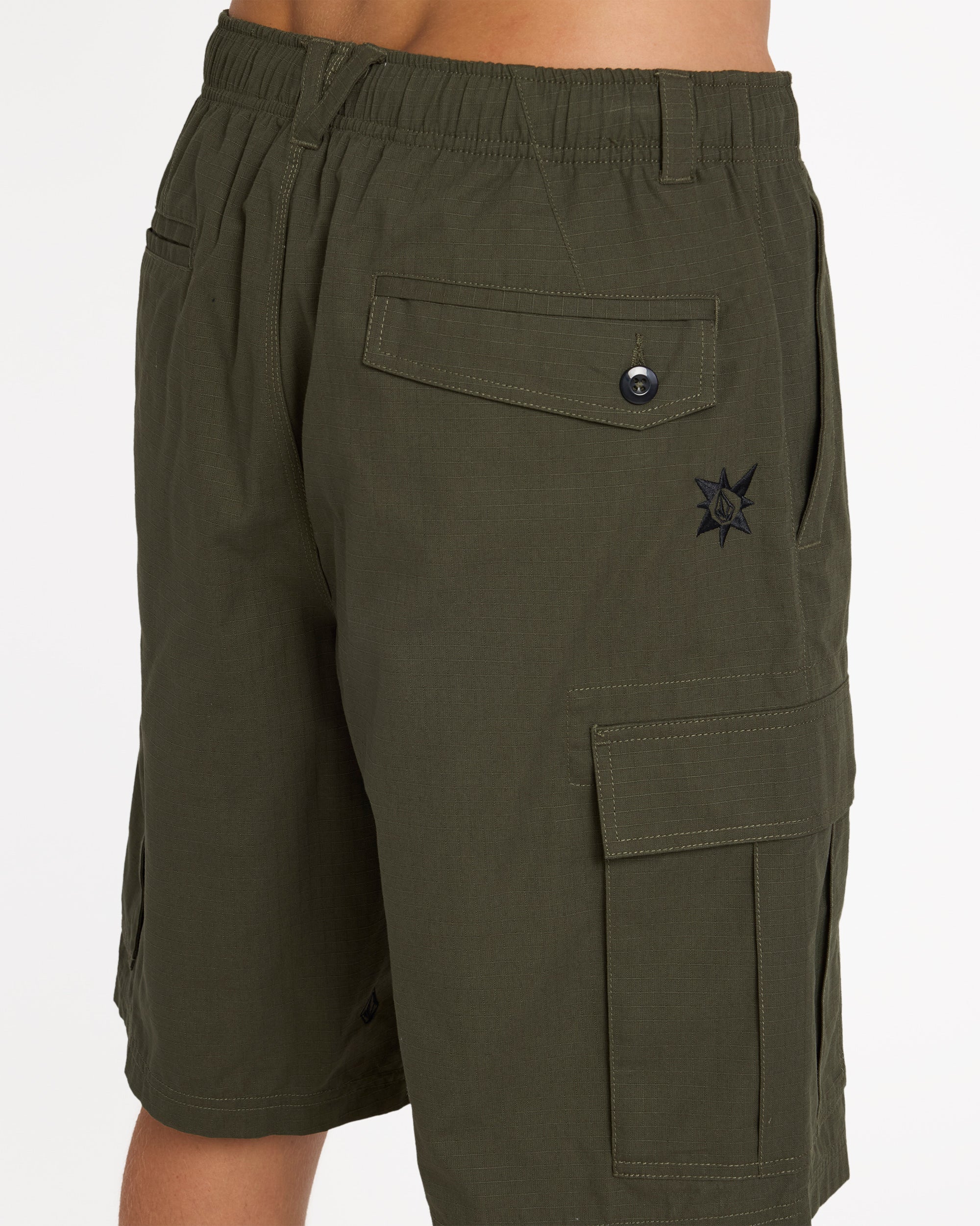 Tripper Elastic Waist Cargo Short