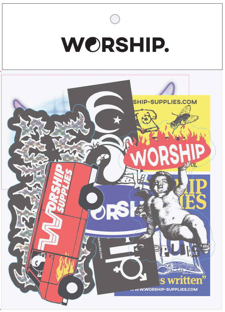 Worship Sticker Pack