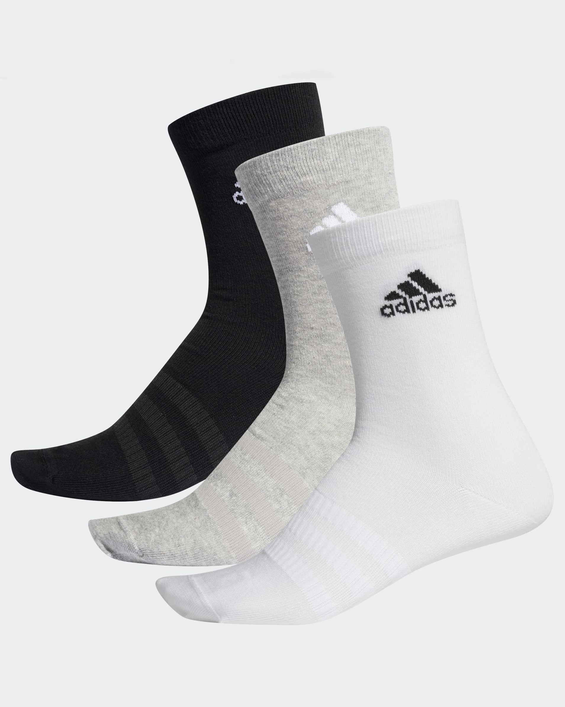 Mid Cut Crew Sock 3Pk