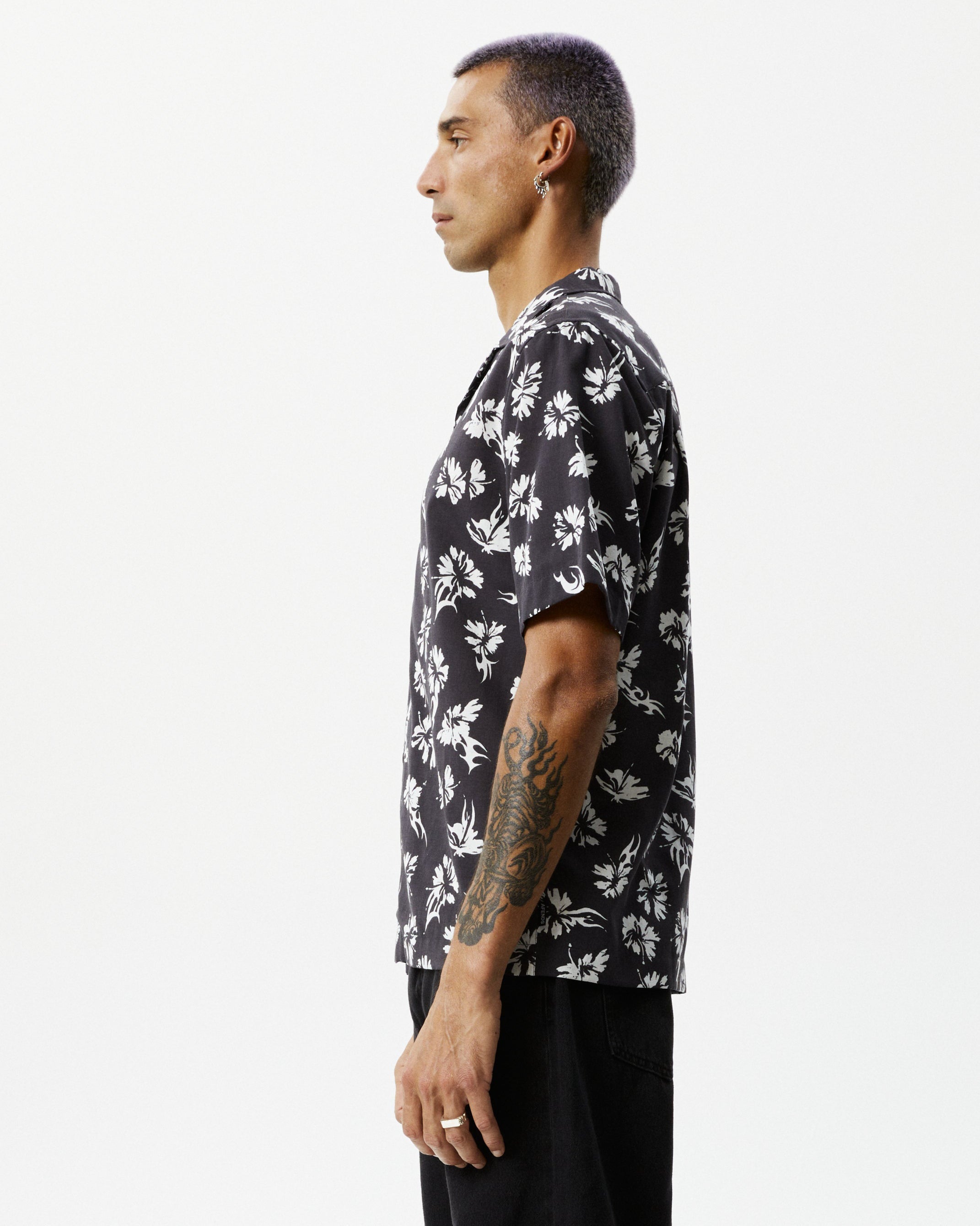 Hibiscus - Recycled Cuban Shirt