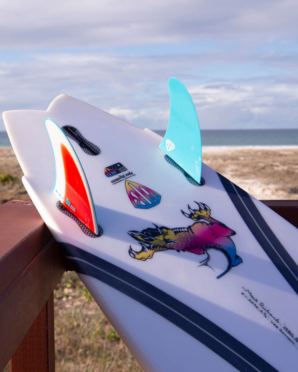 FCS II MR Freeride PG Twin Fin Set