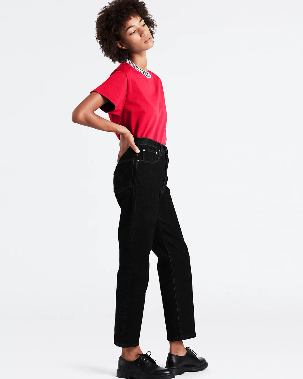 Ribcage Straight Ankle Jean