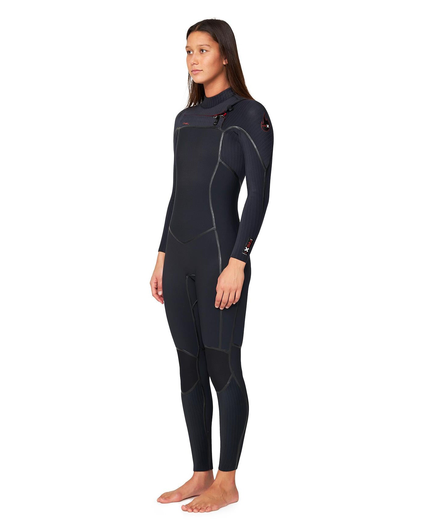 Womens Hype Fire X Chest Zip Full